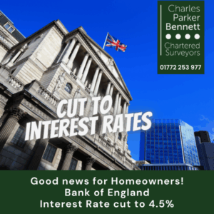 Cut to Bank of England Interest Rates to 4.5%
